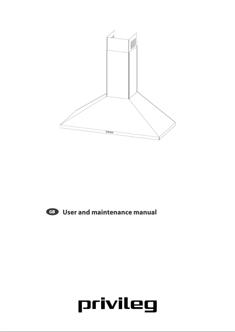 Page 1 de la notice Manuel utilisateur Privileg DGHPC 94 LM X