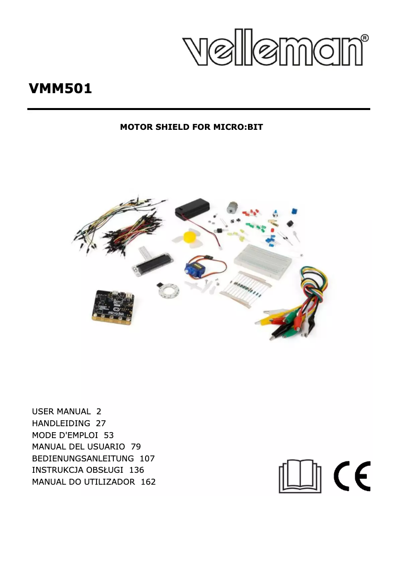 Image de la première page du manuel de l'appareil VMM501