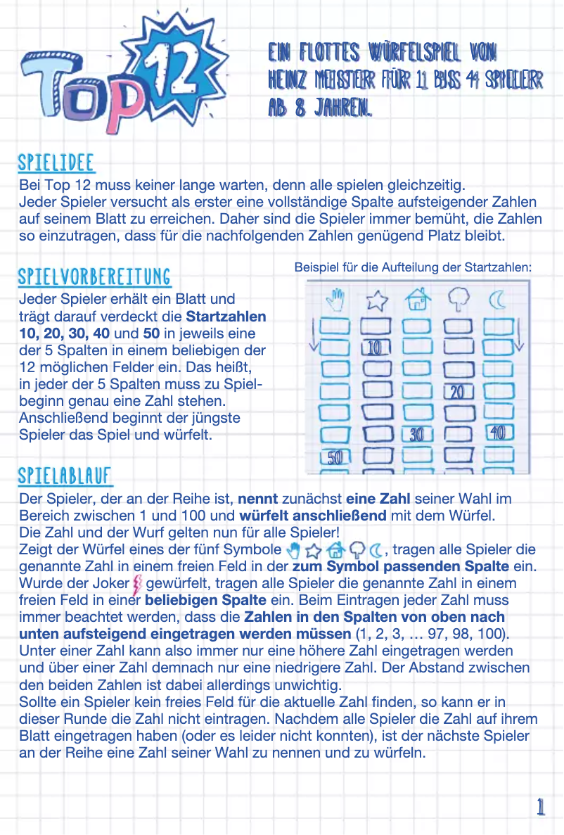Page n°1 - Manuel utilisateur Schmidt Top 12