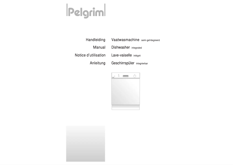 Page 1 de la notice Manuel utilisateur Pelgrim GVW740