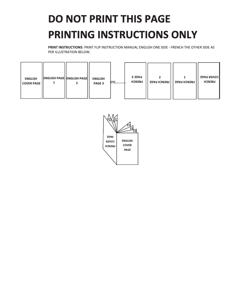 Image de la première page du manuel de l'appareil LA400RSIBP