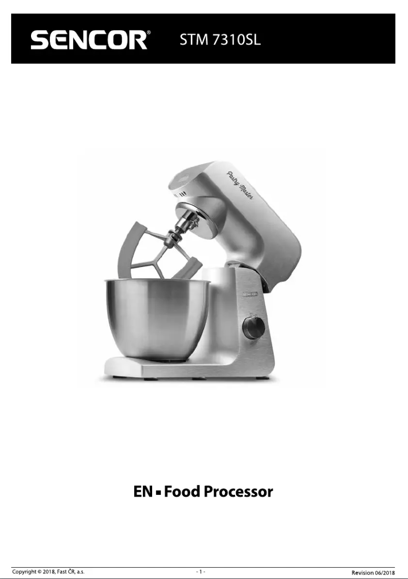 Image de la première page du manuel de l'appareil STM 7310SL