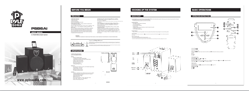 Image de la première page du manuel de l'appareil PSB6AI