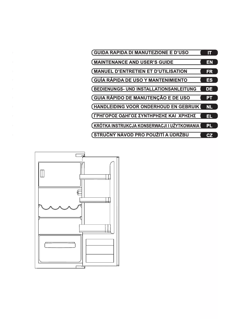 Page n°1 - Manuel utilisateur Candy CIO 225 NE
