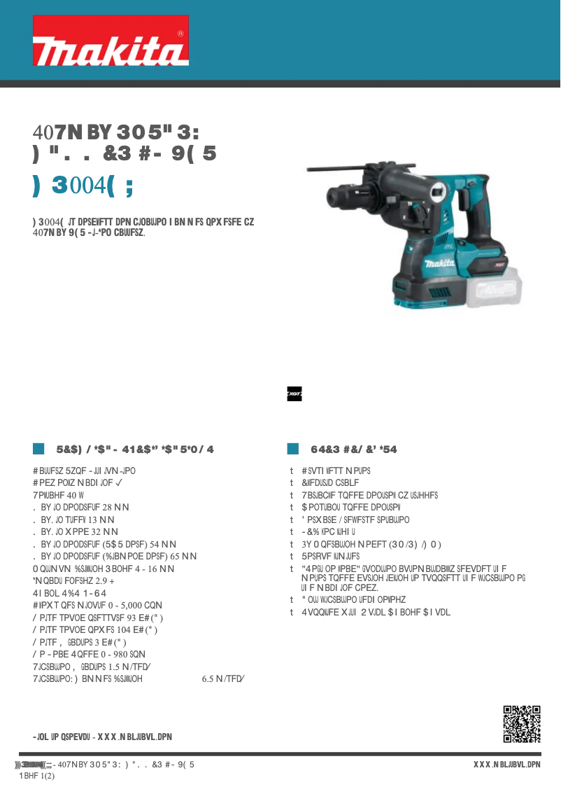 Image de la première page du manuel de l'appareil HR004GZ