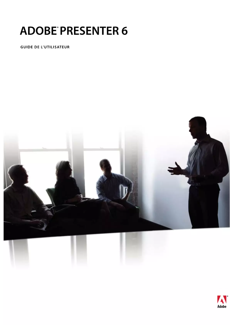 Page 1 de la notice Manuel utilisateur Adobe Presenter 6