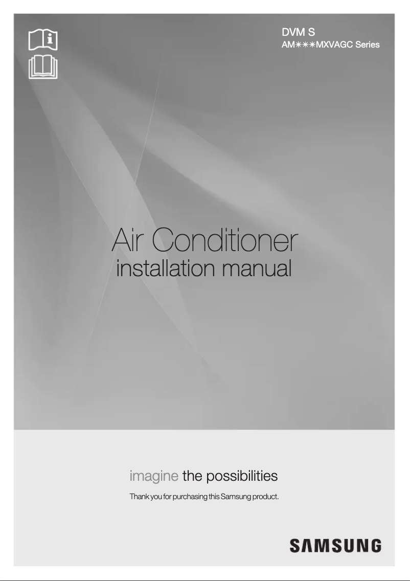 Page 1 de la notice Manuel utilisateur Samsung AM180MXVAGC