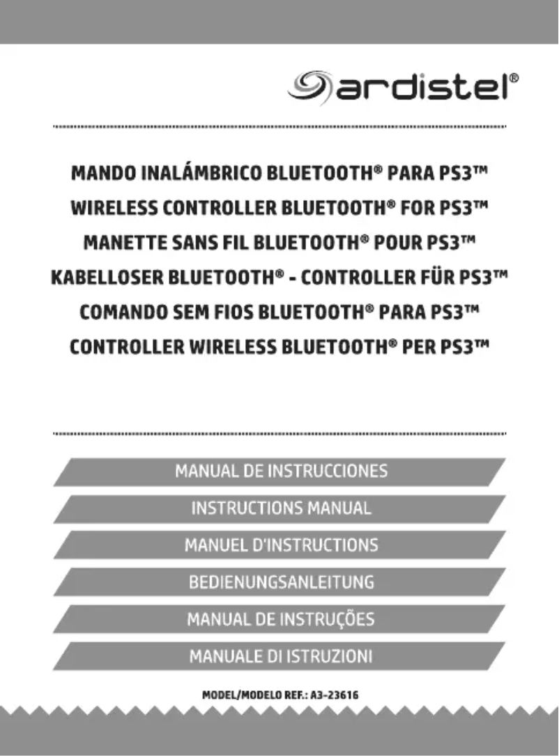 Page n°1 - Manuel utilisateur Ardistel 023616