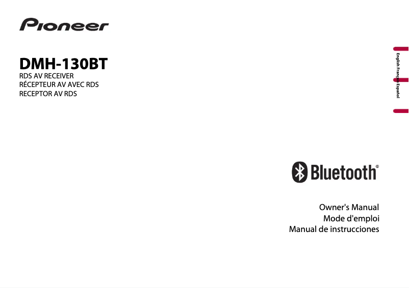 Page n°1 - Manuel utilisateur Pioneer DMH-130BT