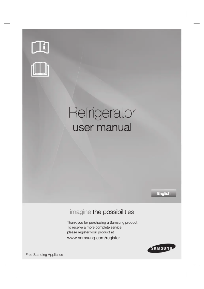 Page n°1 - Manuel utilisateur Samsung RT54FBPN1