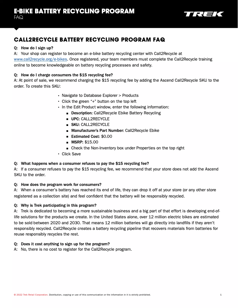 Page 1 de la notice FAQ Trek Fuel EXe 9.8 XT