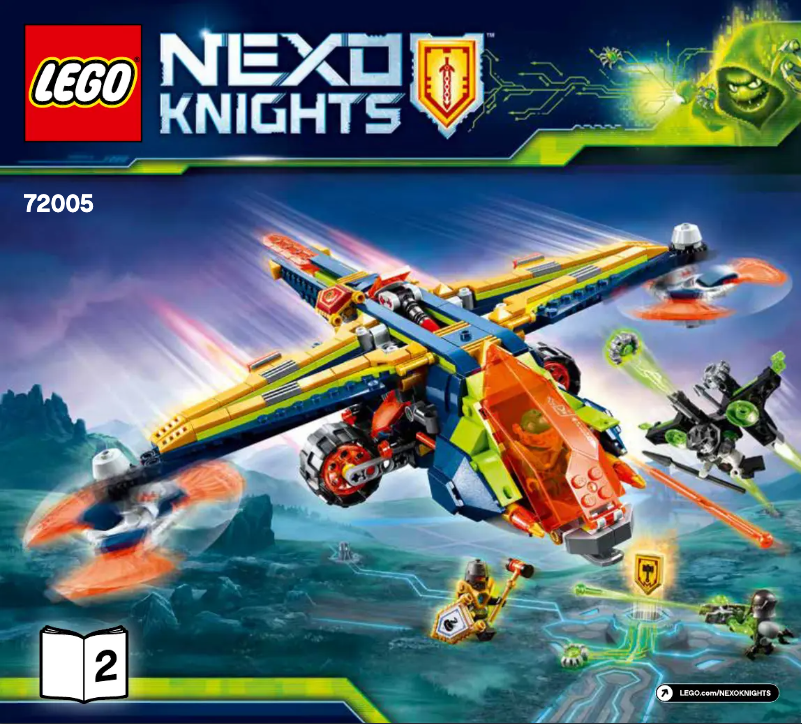 Page n°1 - Manuel utilisateur Lego Nexo Knights 72005