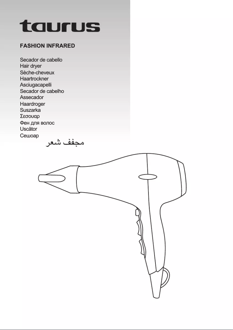 Page n°1 - Manuel utilisateur Taurus Fashion Infrared
