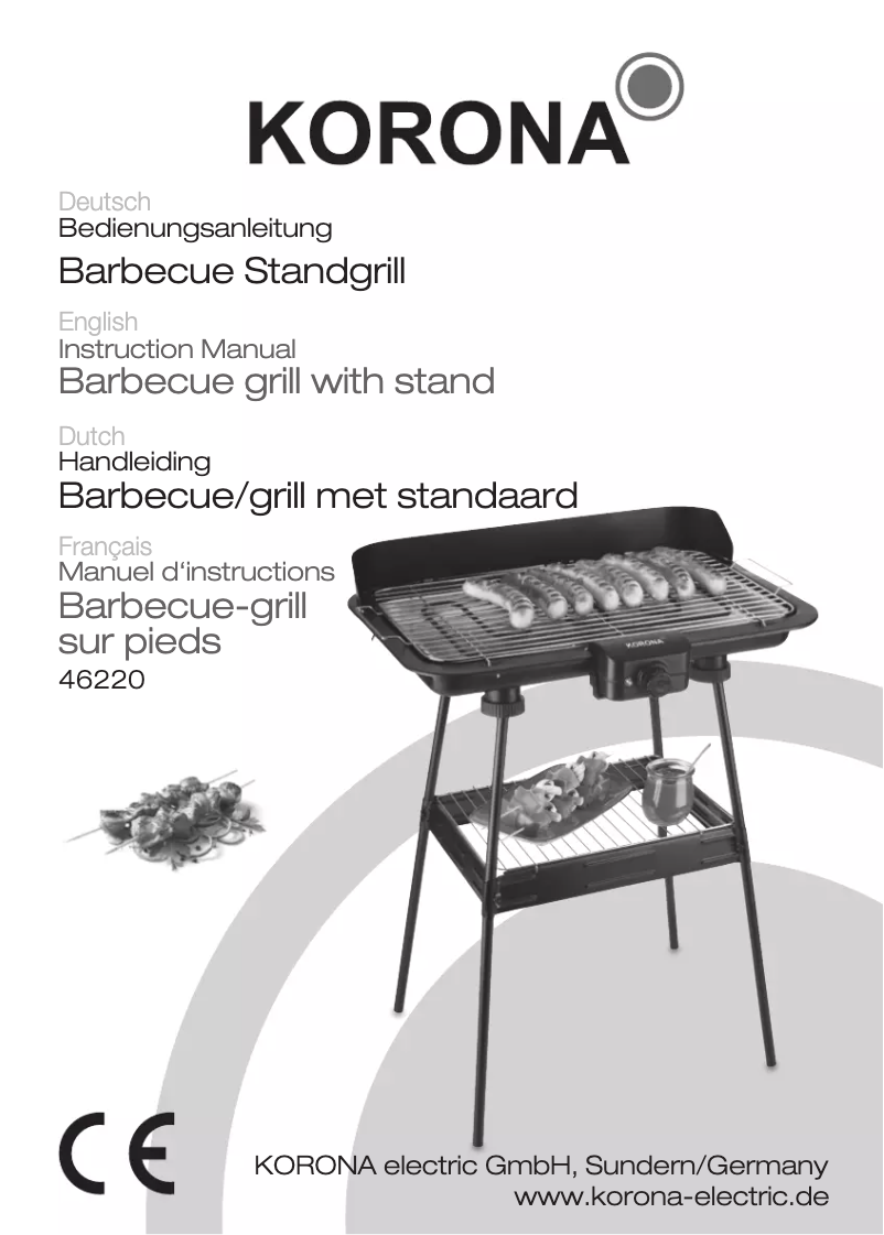 Page 1 of the manual User Manual Korona 46220