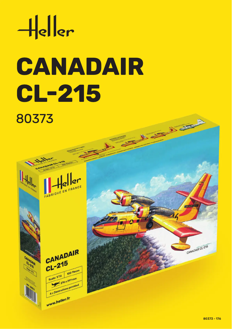 Página 1 del manual Manual de usuario Heller Canadair CL-215 80373