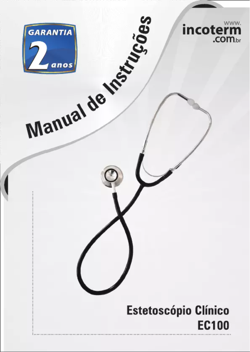 Image de la première page du manuel de l'appareil EC100