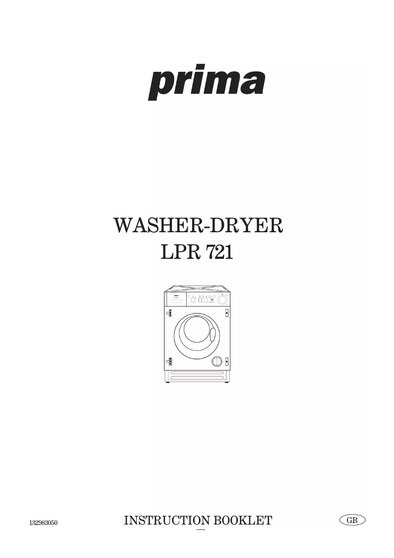 Página 1 del manual Manual de usuario Prima LPR721