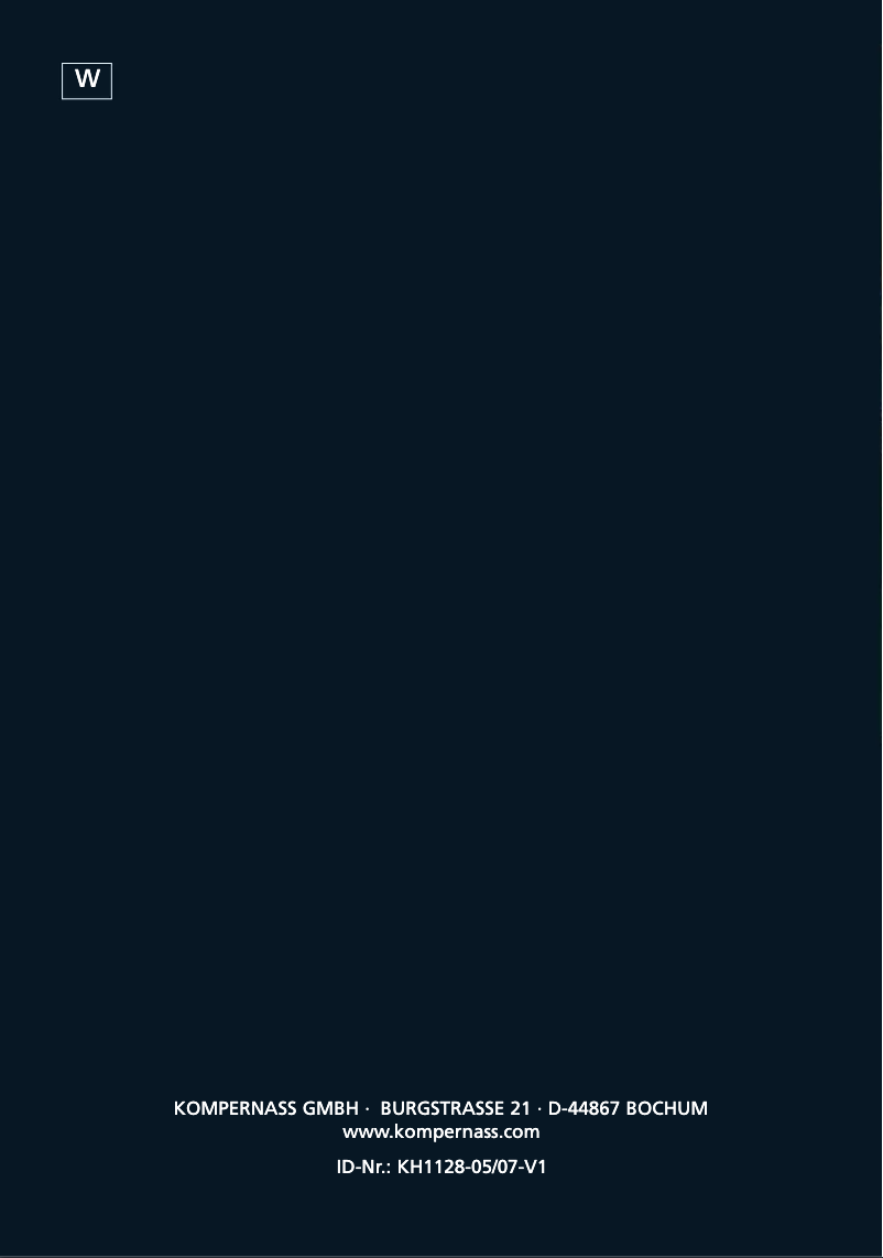 Page 1 de la notice Manuel utilisateur Bifinett KH 1128