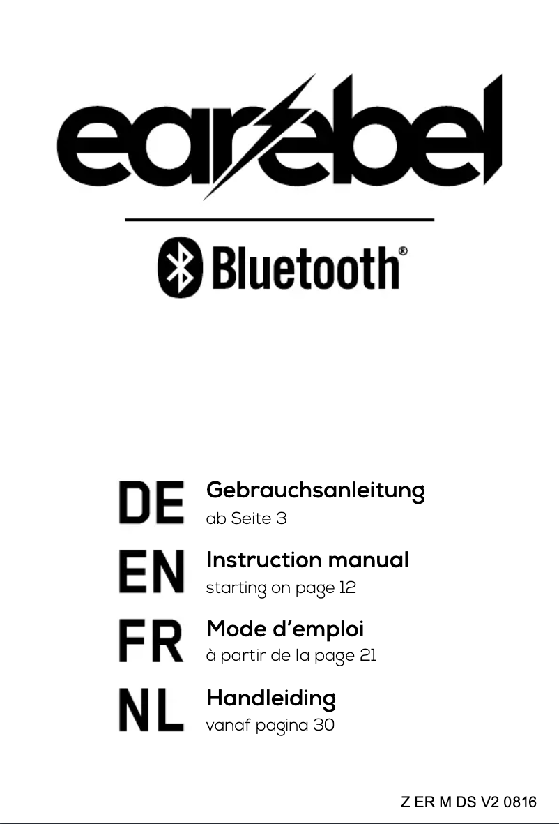 Image de la première page du manuel de l'appareil KnitKit Strickset