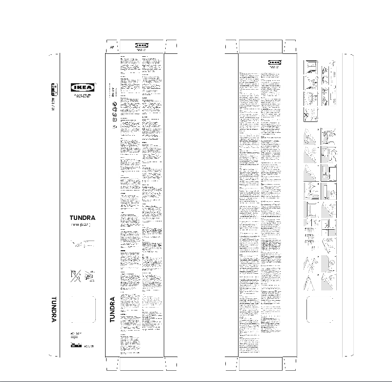 Image de la première page du manuel de l'appareil TUNDRA