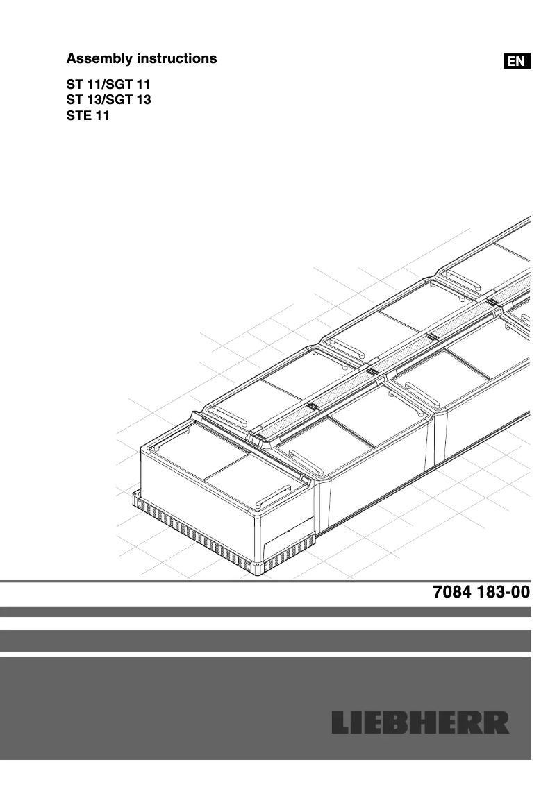 Page n°1 - Guide d'installation Liebherr ST 1322