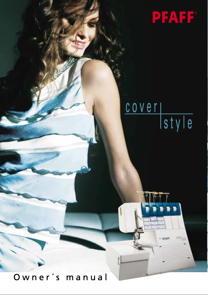 Page 1 de la notice Manuel utilisateur Pfaff Cover Style