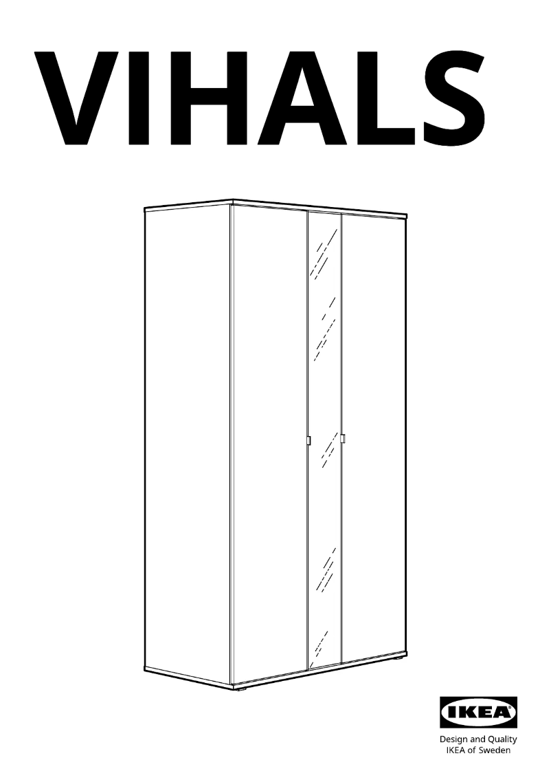 Imagen de la primera página del manual del dispositivo VIHALS 204.832.57