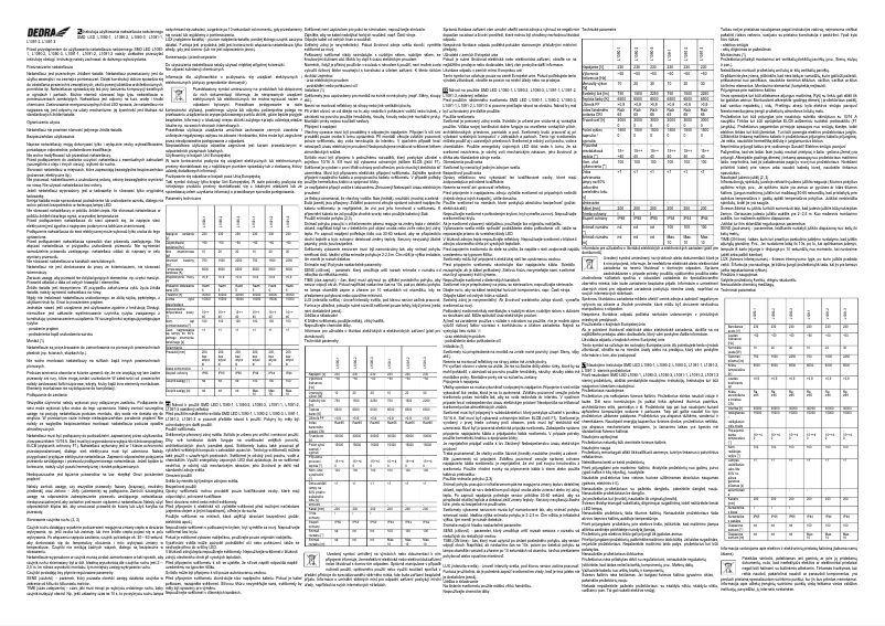 Image de la première page du manuel de l'appareil L1091-3