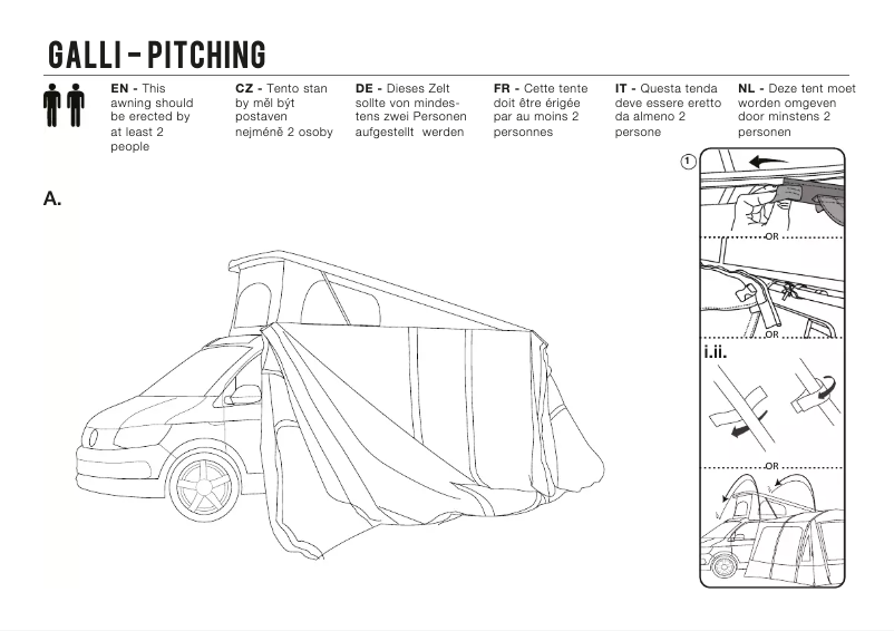 Imagen de la primera página del manual del dispositivo Galli III Low