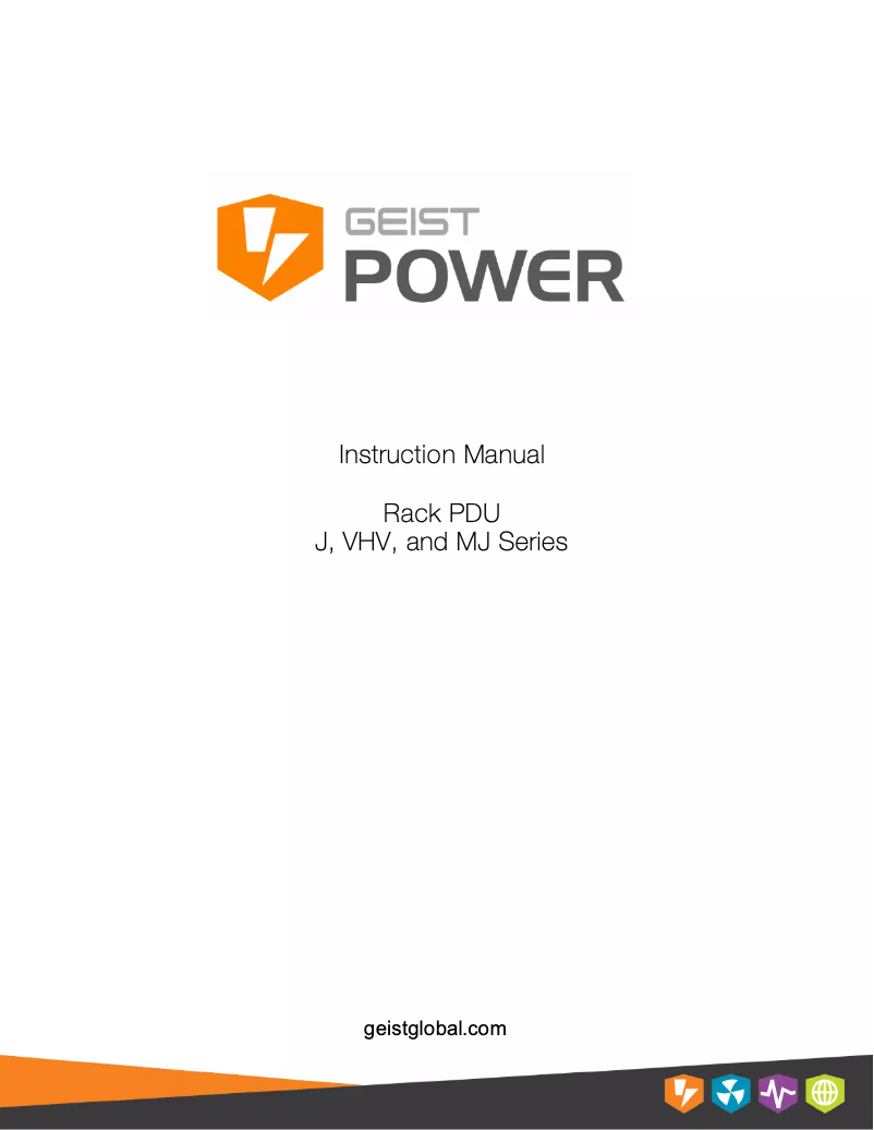 Page 1 de la notice Manuel utilisateur Geist 2JRAN062-102L20ST5