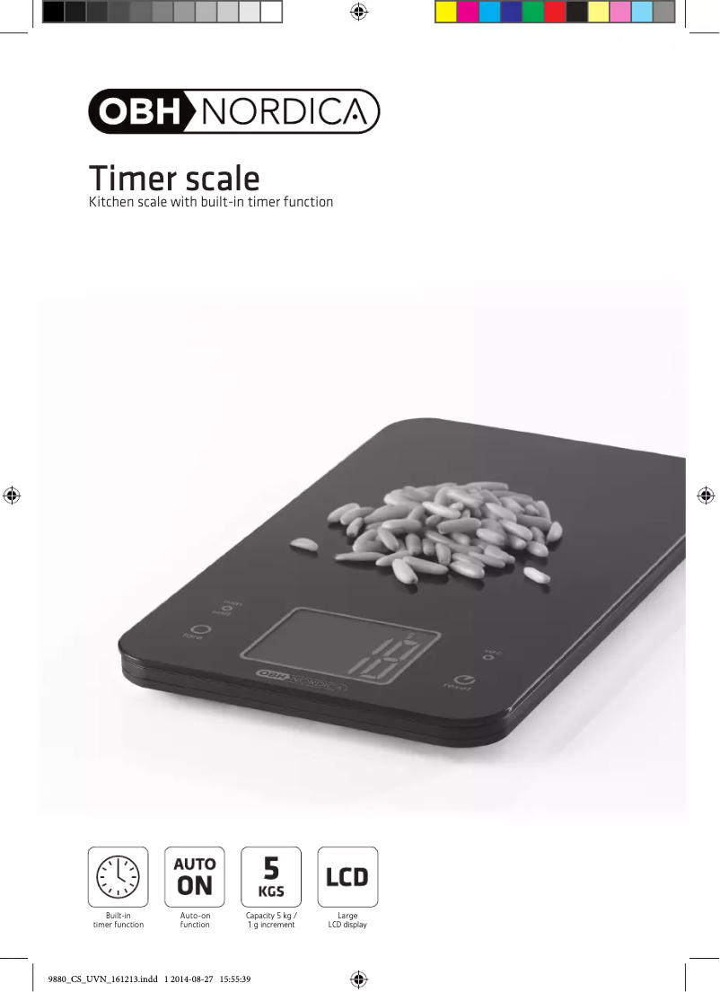 Image de la première page du manuel de l'appareil Timer 9880