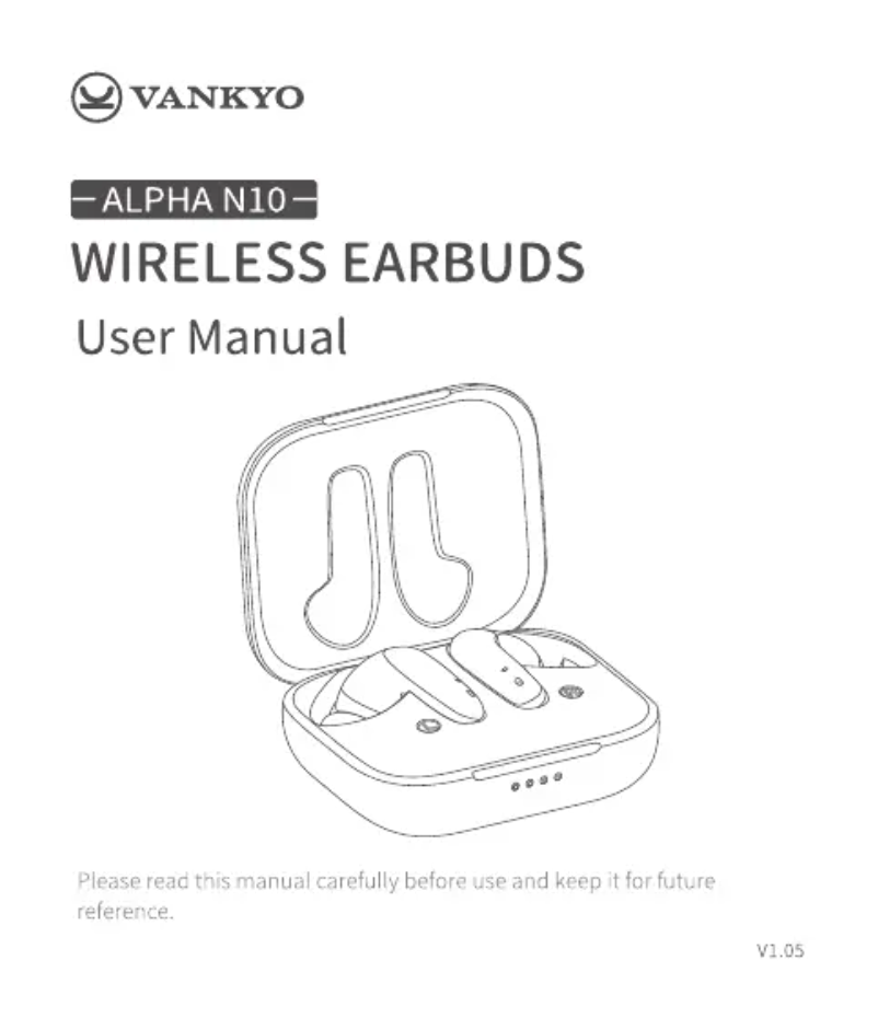 Page 1 de la notice Manuel utilisateur Vankyo MatrixPad N10