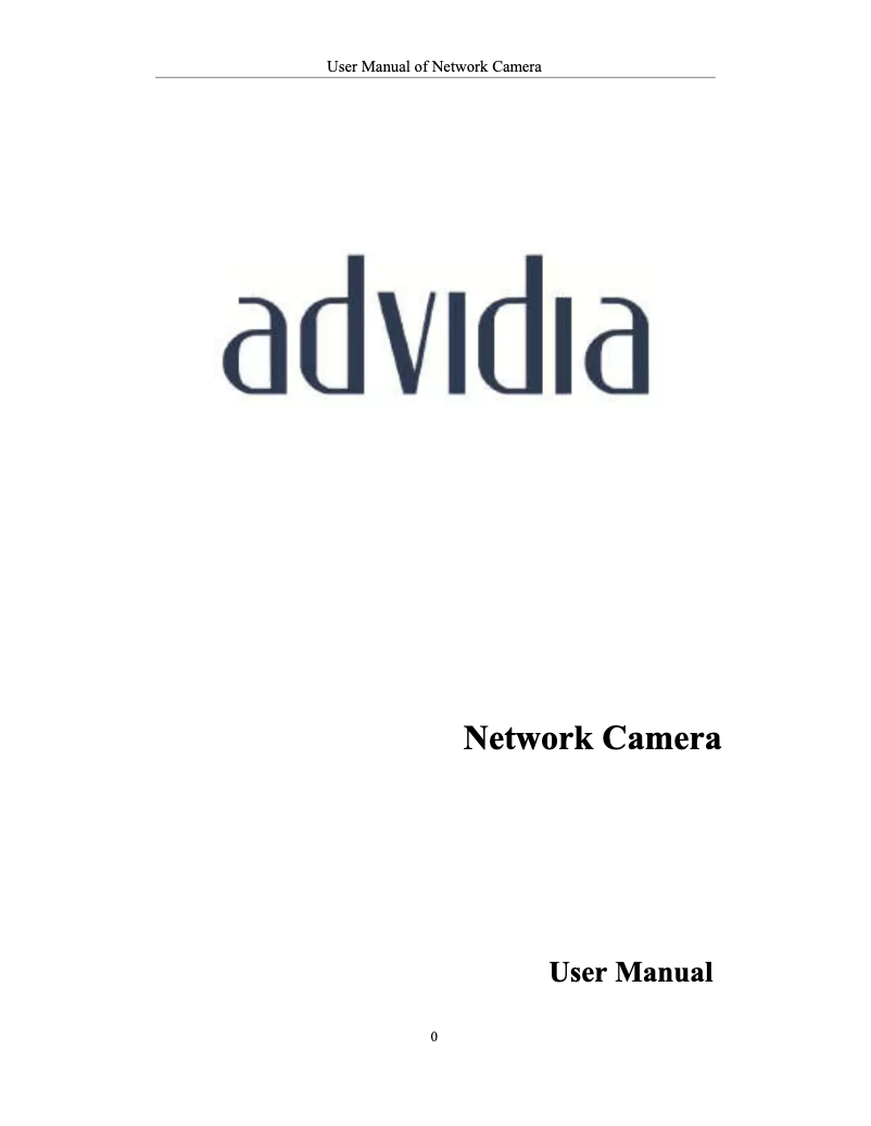 Page n°1 - Manuel utilisateur Advidia A-28-Z