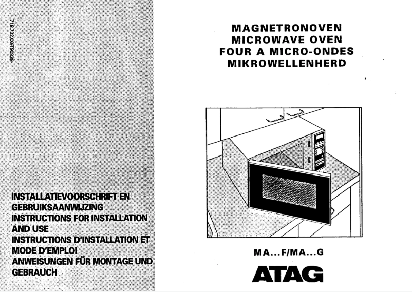 Image de la première page du manuel de l'appareil MA200G