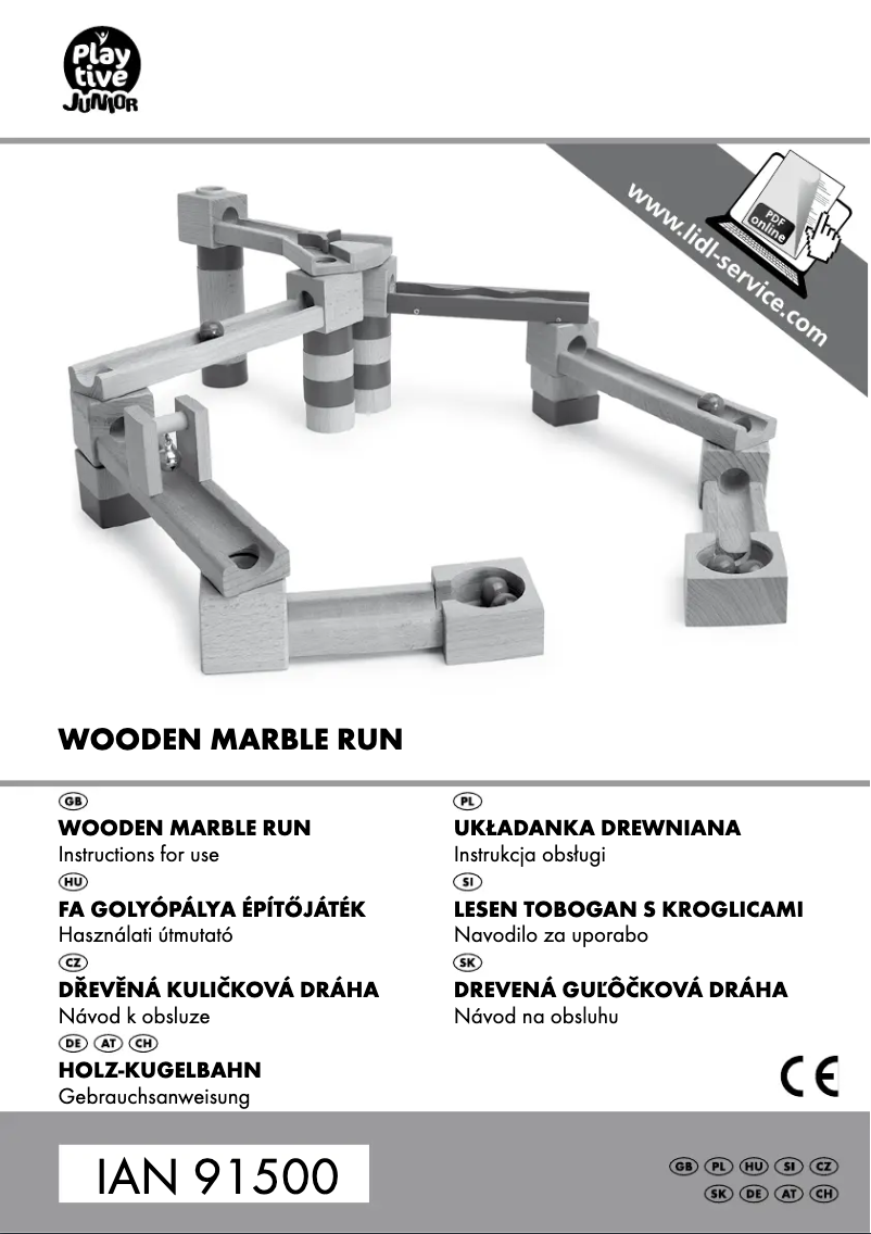 Page 1 de la notice Manuel utilisateur Playtive IAN 91500