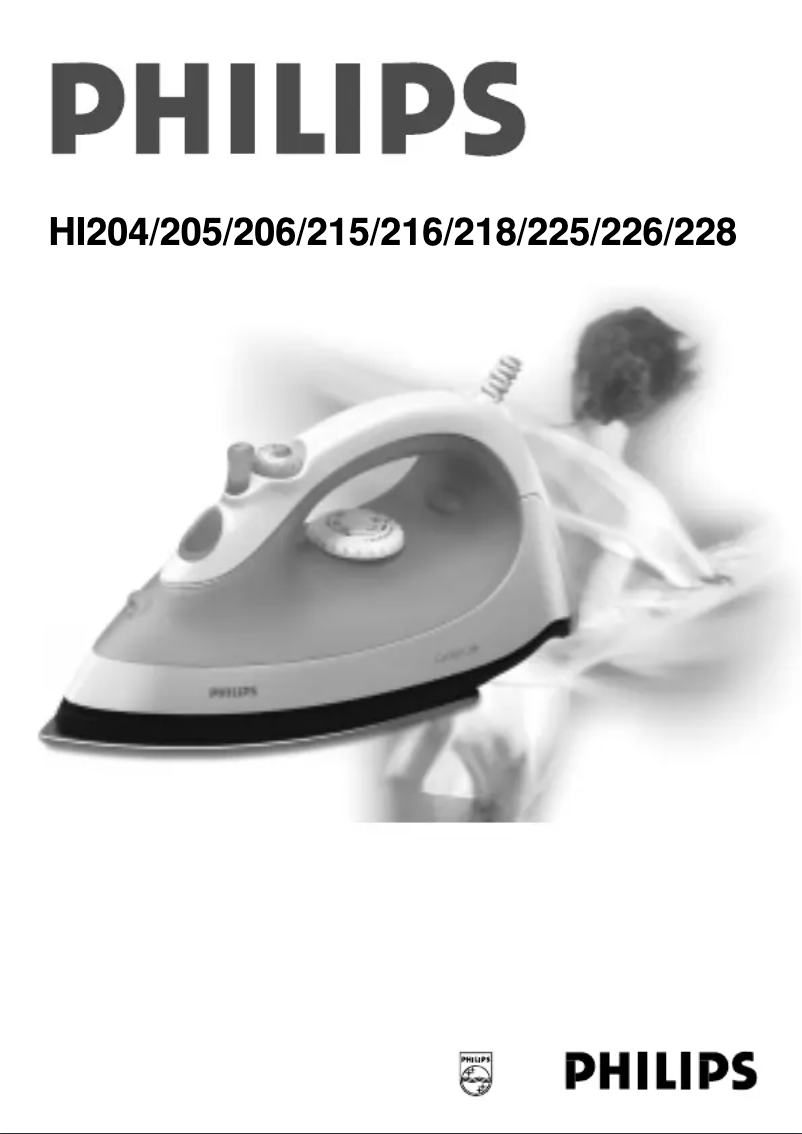 Page 1 de la notice Manuel utilisateur Philips HI 204