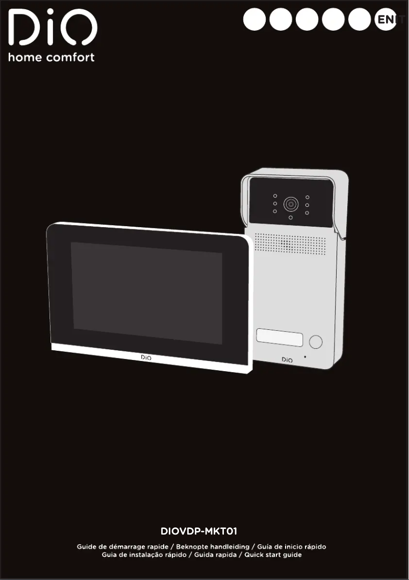 Page 1 de la notice Manuel utilisateur DiO DiOVDP-MKT01