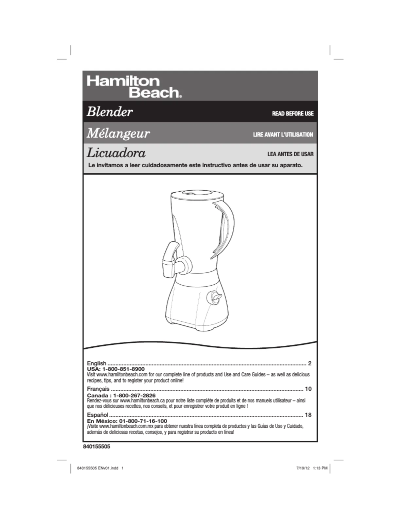 Imagen de la primera página del manual del dispositivo Wave Station Express 54615