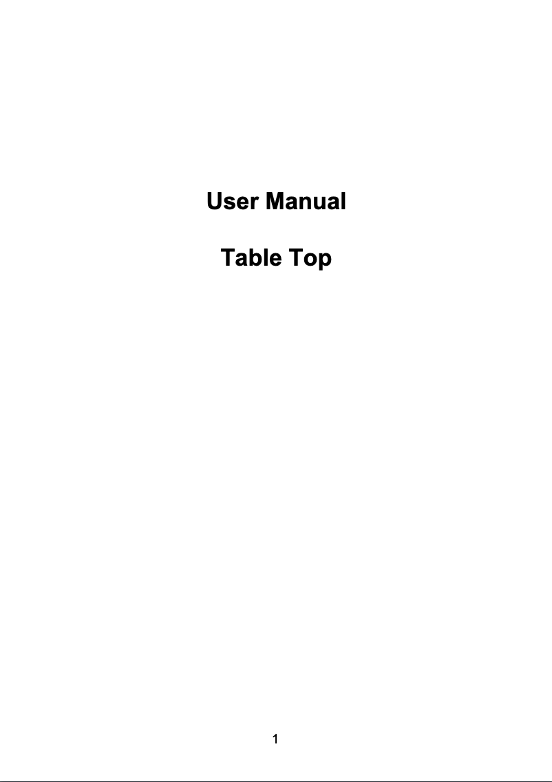 Image de la première page du manuel de l'appareil COT1S45ESH