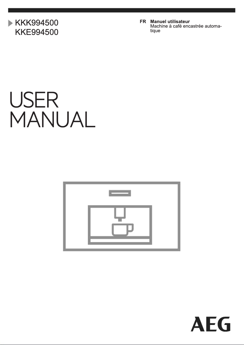 Image de la première page du manuel de l'appareil KKK994500T