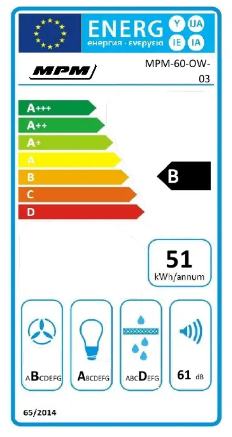 Page 1 de la notice Manuel utilisateur MPM MPM-60-OW-03