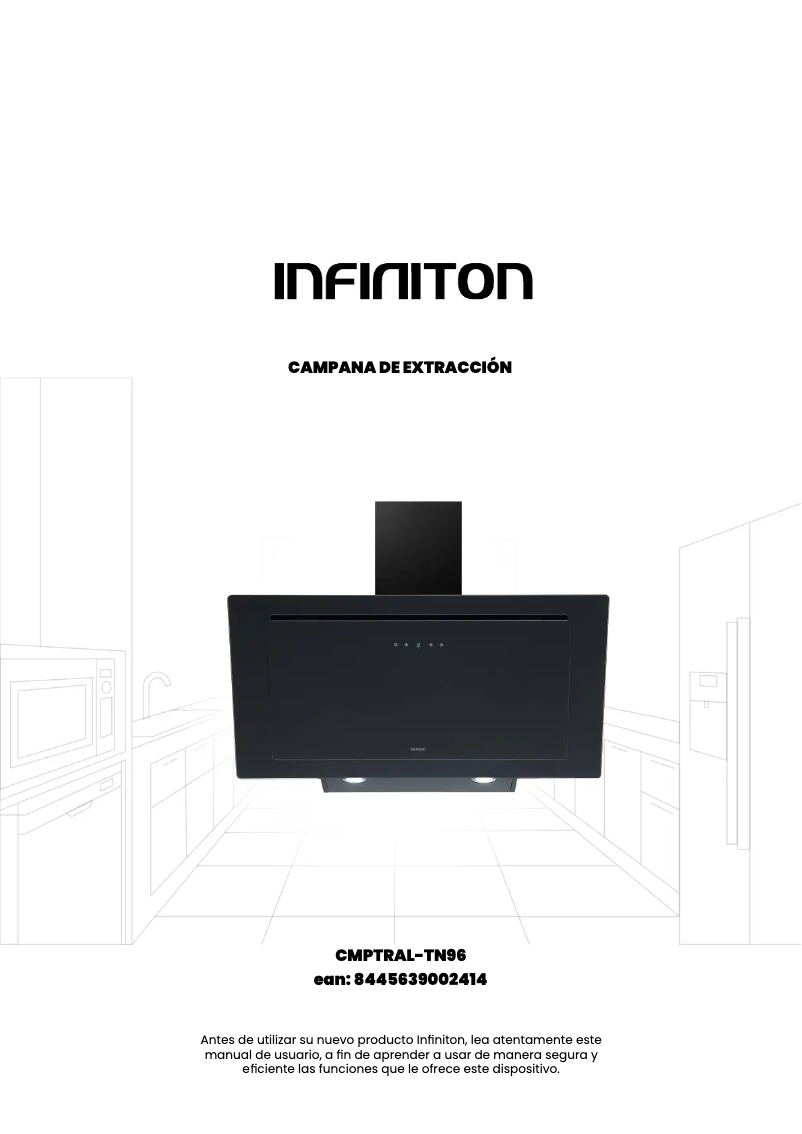 Page 1 of the manual User Manual Infiniton CMPTRAL-TN96