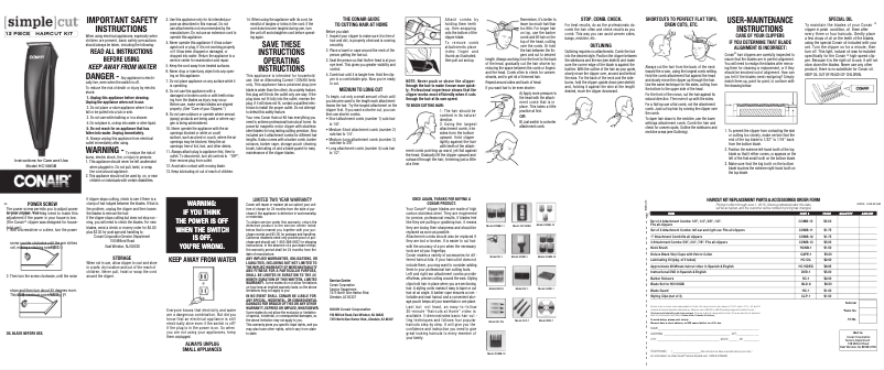 Imagen de la primera página del manual del dispositivo HC108RGB
