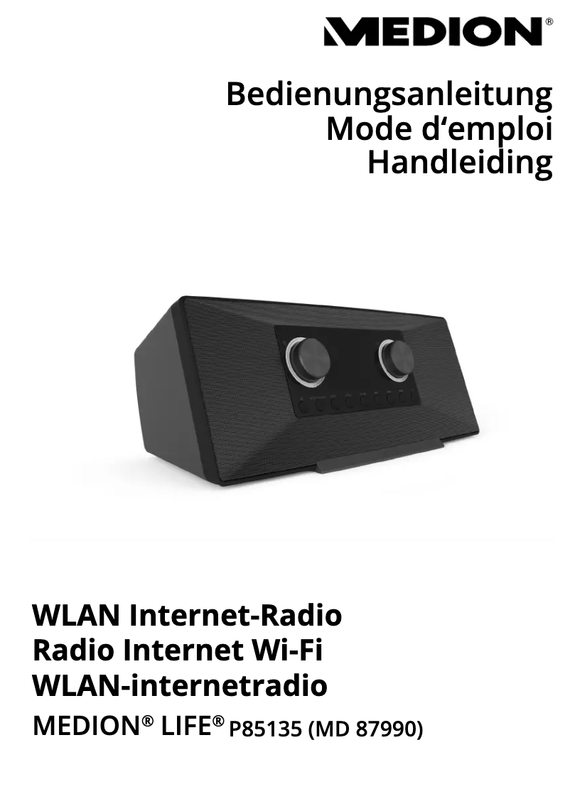 Page n°1 - Manuel utilisateur Medion LIFE P85135 (MD 87990)