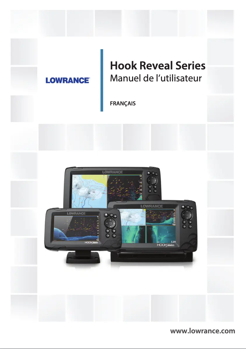 Page n°1 - Manuel utilisateur Lowrance HOOK Reveal 7x