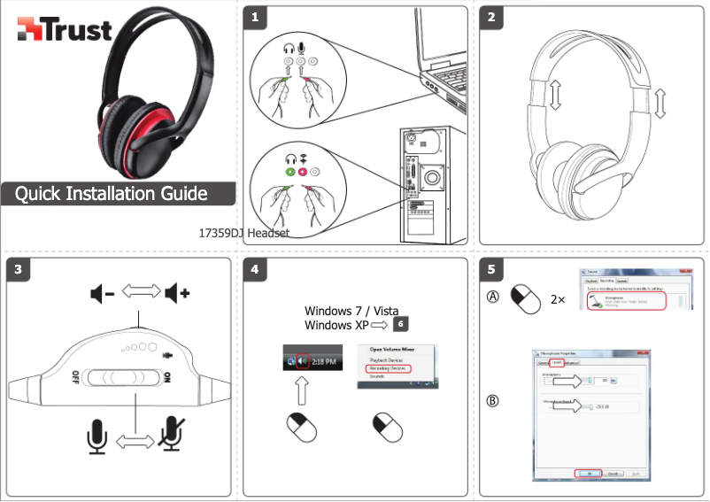 Page 1 de la notice Manuel utilisateur Trust Velocity