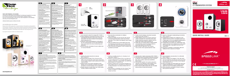 Imagen de la primera página del manual del dispositivo Vivo SL-8209-SWT