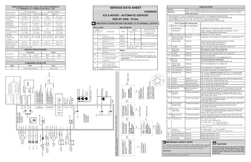 Image de la première page du manuel de l'appareil FGHS2631P