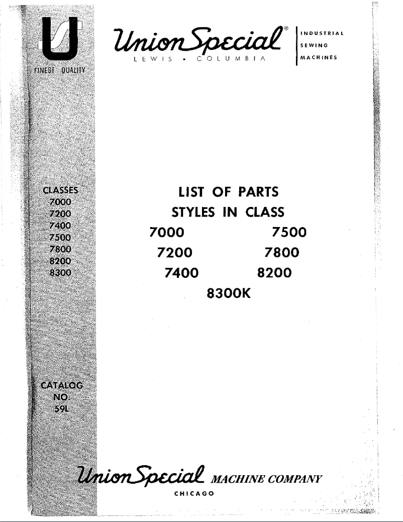 Image de la première page du manuel de l'appareil 8300