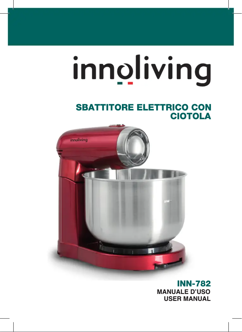 Page n°1 - Manuel utilisateur Innoliving INN-782